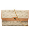 Dior Honeycomb Coated Canvas Chain Shoulder Bag Secondhand