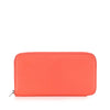 Hermès Epsom Silk in Clasique Long Wallet Secondhand
