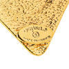 Chanel Gold Plated CC Diamond Shape Pendant Necklace Secondhand