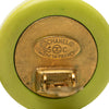 Chanel CC Resin Round Mirror Clip On Earrings Secondhand
