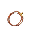 Hermès Gold Plated Kite Leather Kelly Double Tour Bracelet Secondhand