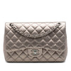 Chanel Jumbo Classic Metallic Lambskin Double Flap Secondhand