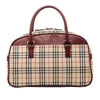 Burberry House Check Canvas Handbag Secondhand