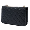 Chanel Quilted Lambskin Trendy CC Wallet On Chain Secondhand