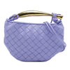 Secondhand Bottega Veneta Baby Lambskin Intrecciato Sardine