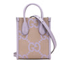 Gucci Mini Jumbo GG Canvas Interlocking G Satchel Secondhand