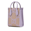 Gucci Mini Jumbo GG Canvas Interlocking G Satchel Secondhand