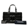 Chanel CC Chocolate Bar Patent Bowler Bag Secondhand