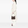 Fendi Zucca Canvas Double Flap Shoulder Bag Secondhand