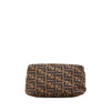 Fendi Zucca Canvas Double Flap Shoulder Bag Secondhand