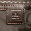 Fendi Zucca Canvas Double Flap Shoulder Bag Secondhand