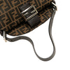 Fendi Zucca Canvas Double Flap Shoulder Bag Secondhand