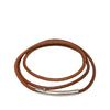 Hermès Leather Cord Belt Secondhand