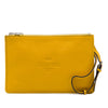 LOEWE Leather Logo Wristlet Clutch Secondhand