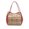Burberry Small Haymarket Check Coated Canvas Canterbury Tote Secondhand