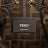 Fendi Mini Quilted Silk FF 1974 Mon Tresor Bucket Bag Secondhand