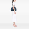Prada Large Denim Canapa Logo Satchel Secondhand