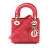 Dior Micro Lambskin Cannage Lady Dior Secondhand