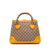 Gucci Small GG Canvas Diana Bamboo Top Handle Tote Secondhand