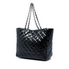 Chanel CC Quilted Patent Chic And Glitter Ligne Timeless Tote Secondhand