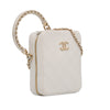 Chanel CC Lambskin Round Handle Camera Case Secondhand