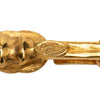 Chanel CC Gold Plated Clover Pendant Necklace Secondhand