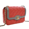 Chanel Mini Quilted Lambskin Two Tone Day Flap Secondhand