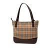 Burberry Haymarket Check Canvas Tote Secondhand
