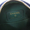 Chanel CC Quilted Jersey Round Clutch with Chain Secondhand
