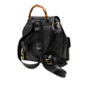 Gucci Large Calfskin Bamboo Drawstring Backpack Secondhand