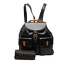 Gucci Large Calfskin Bamboo Drawstring Backpack Secondhand