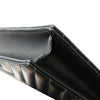 Saint Laurent Grain De Poudre Matelasse Chevron Monogram Chain Wallet Secondhand