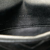 Saint Laurent Grain De Poudre Matelasse Chevron Monogram Chain Wallet Secondhand