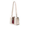 Gucci Small Floral Embroidered Leather Sylvie Satchel Secondhand