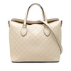 Gucci Guccissima Linea A Fold Over Satchel Secondhand