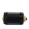 Secondhand Celine Mini Tricolor Calfskin and Suede Luggage Tote