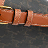 Celine Classique Triomphe Coated Canvas and Calfskin Triomphe Crossbody Secondhand