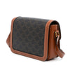 Celine Classique Triomphe Coated Canvas and Calfskin Triomphe Crossbody Secondhand