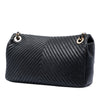 Chanel Medium Chevron Wrinkled Calfskin Medallion Charm Flap Secondhand