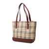 Burberry House Check Canvas Shoulder Bag Secondhand