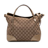 Secondhand Gucci Medium GG Canvas Bree Satchel