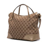 Secondhand Gucci Medium GG Canvas Bree Satchel