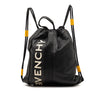 Givenchy Leather and Nylon MC3 Drawstring Backpack Secondhand