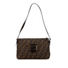 Fendi Zucca Canvas Shoulder Bag Secondhand