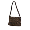 Fendi Zucca Canvas Shoulder Bag Secondhand