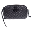 Gucci Mini GG Marmont Matelasse Leather Monochrome Crossbody Secondhand