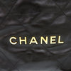 Chanel Large Quilted Shiny Calfskin 22 Backpack Secondhand