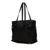 Prada Tessuto Saffiano Trimmed Open Convertible Tote Secondhand