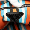 Prada Canvas Canapa Baiadera Triangle Logo Shoulder Bag Secondhand