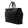 Chanel XL Quilted Coated Canvas Paris Biarritz Tote Secondhand
